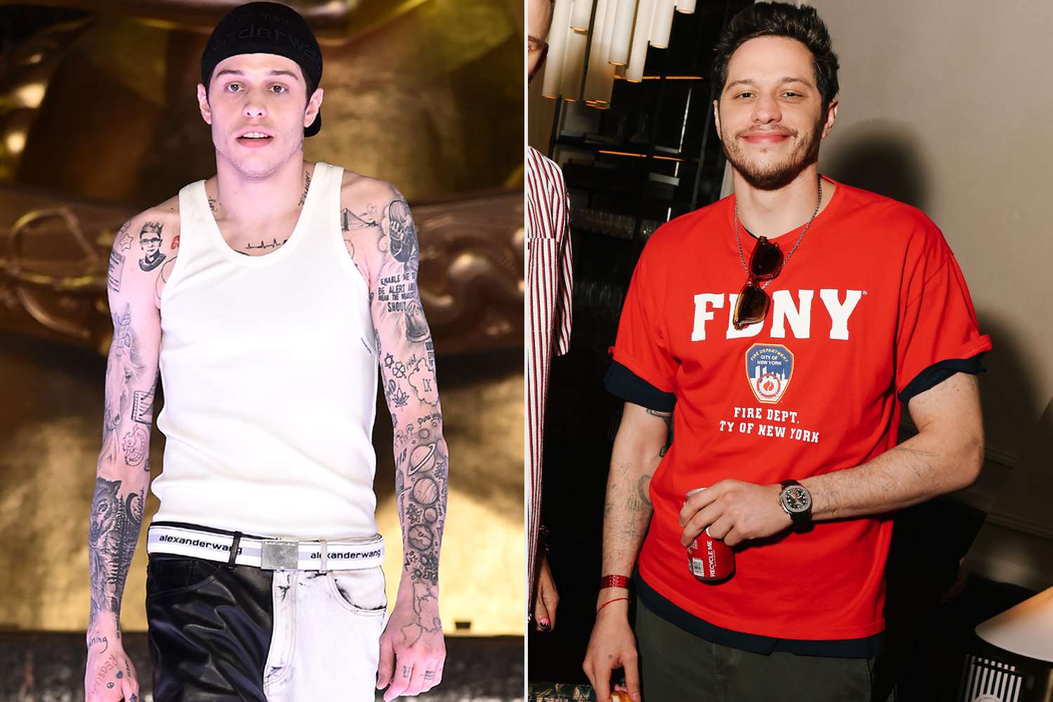 pete davidson sin tatuajes